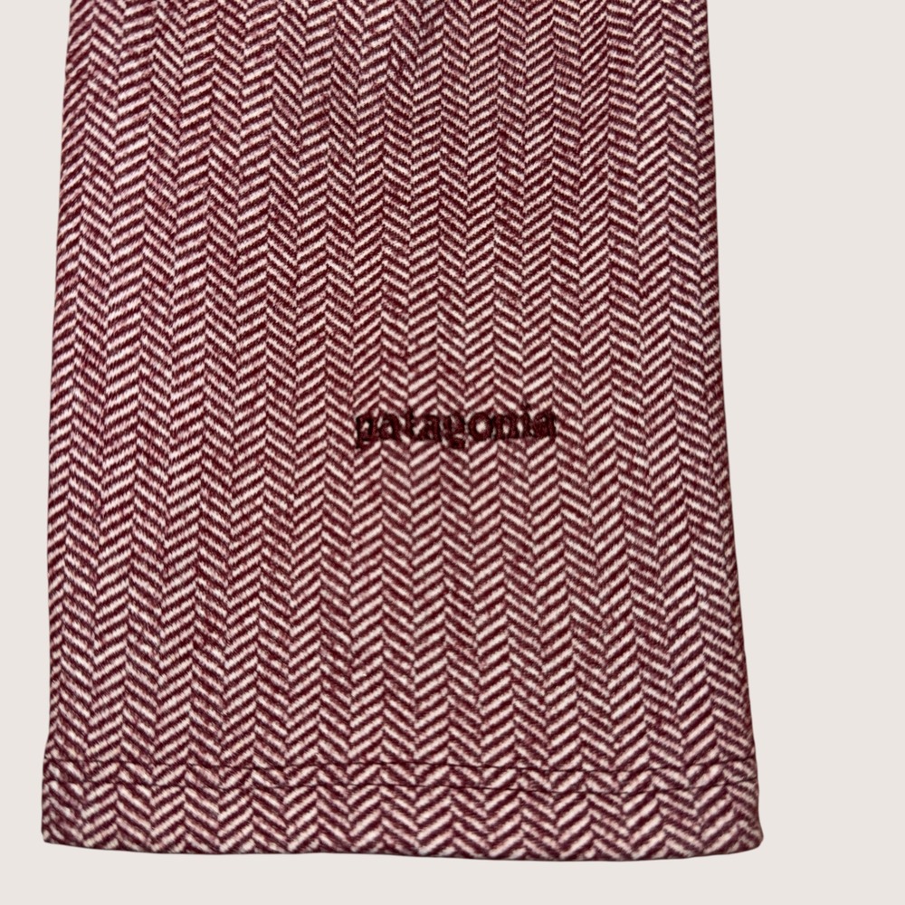 Patagonia Women's Large Base Layer Active Hoodie Herringbone Gorpcore Thumbholes - Picture 8 of 16